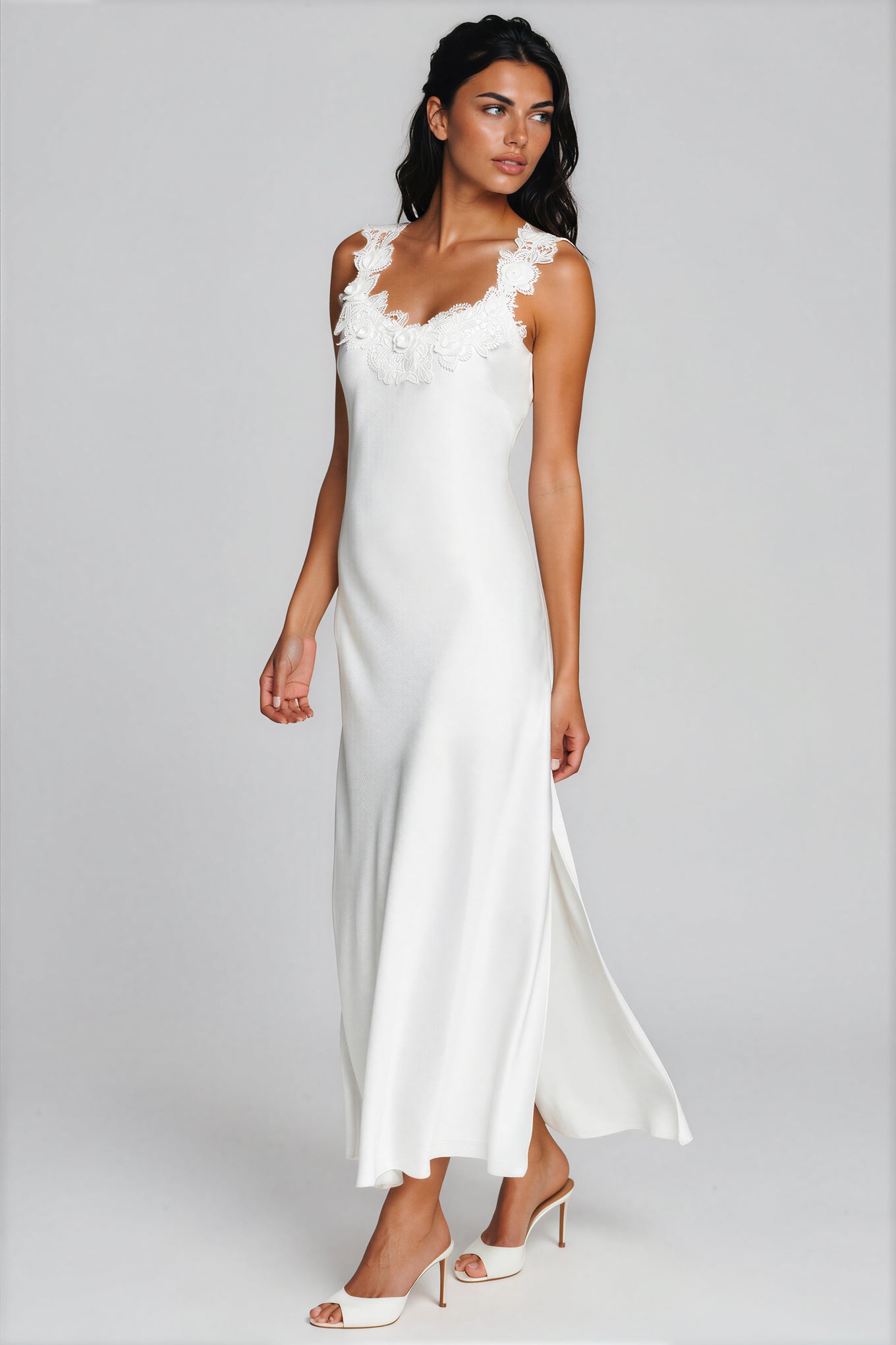 Generation Love Lala Hammered Lace Combo Dress