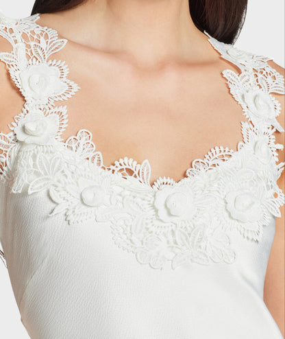 Generation Love Lala Hammered Lace Combo Dress