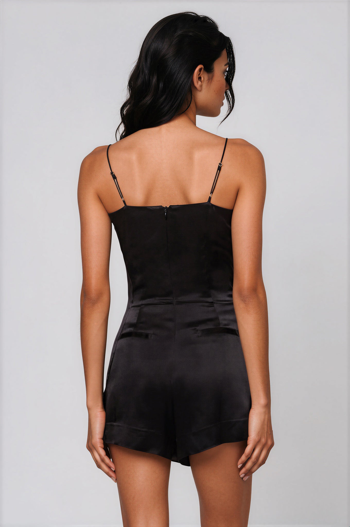 Generation Love Cheryl Liquid Satin Romper