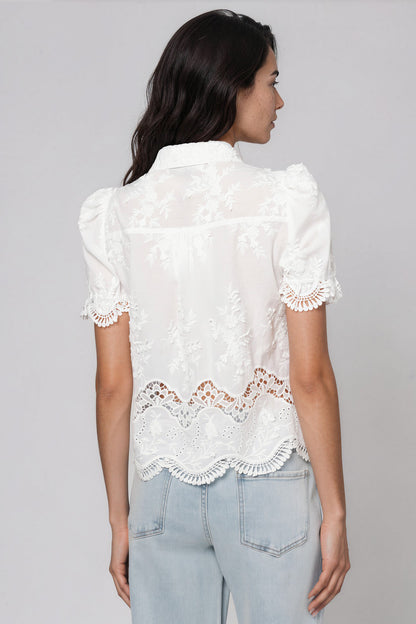 Generation Love Mina Lace Shirt