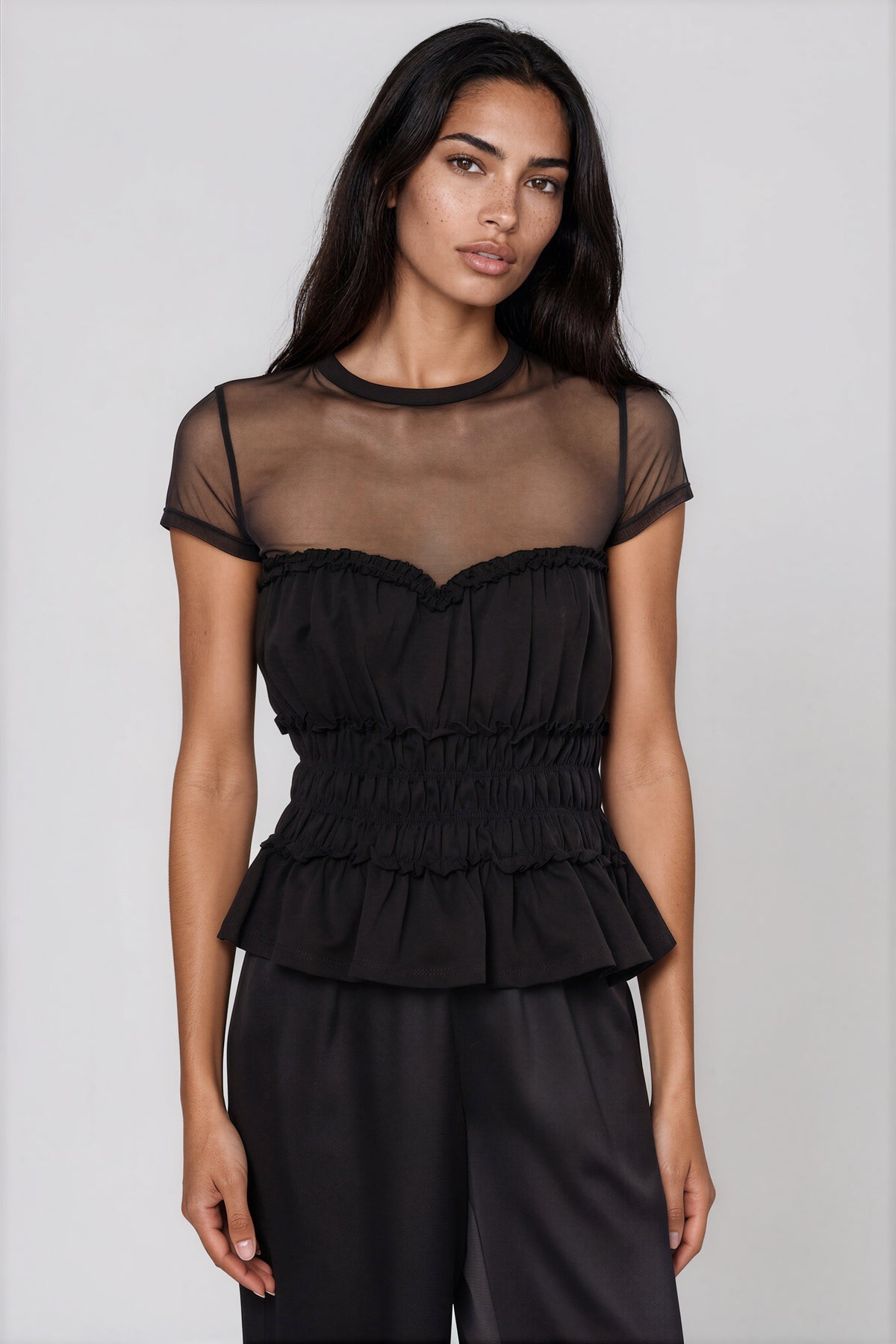 Generation Love Sigrid Mesh Combo Top
