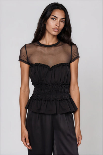Generation Love Sigrid Mesh Combo Top