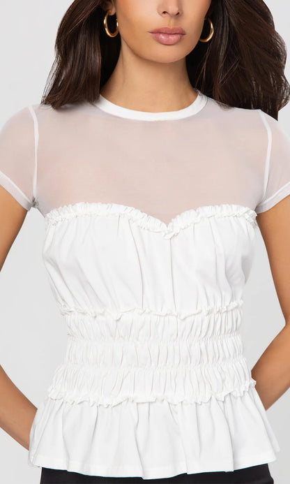 Generation Love Sigrid Mesh Combo Top