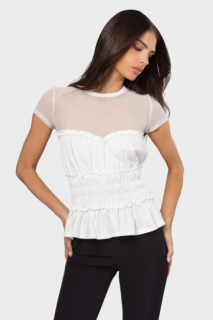 Generation Love Sigrid Mesh Combo Top