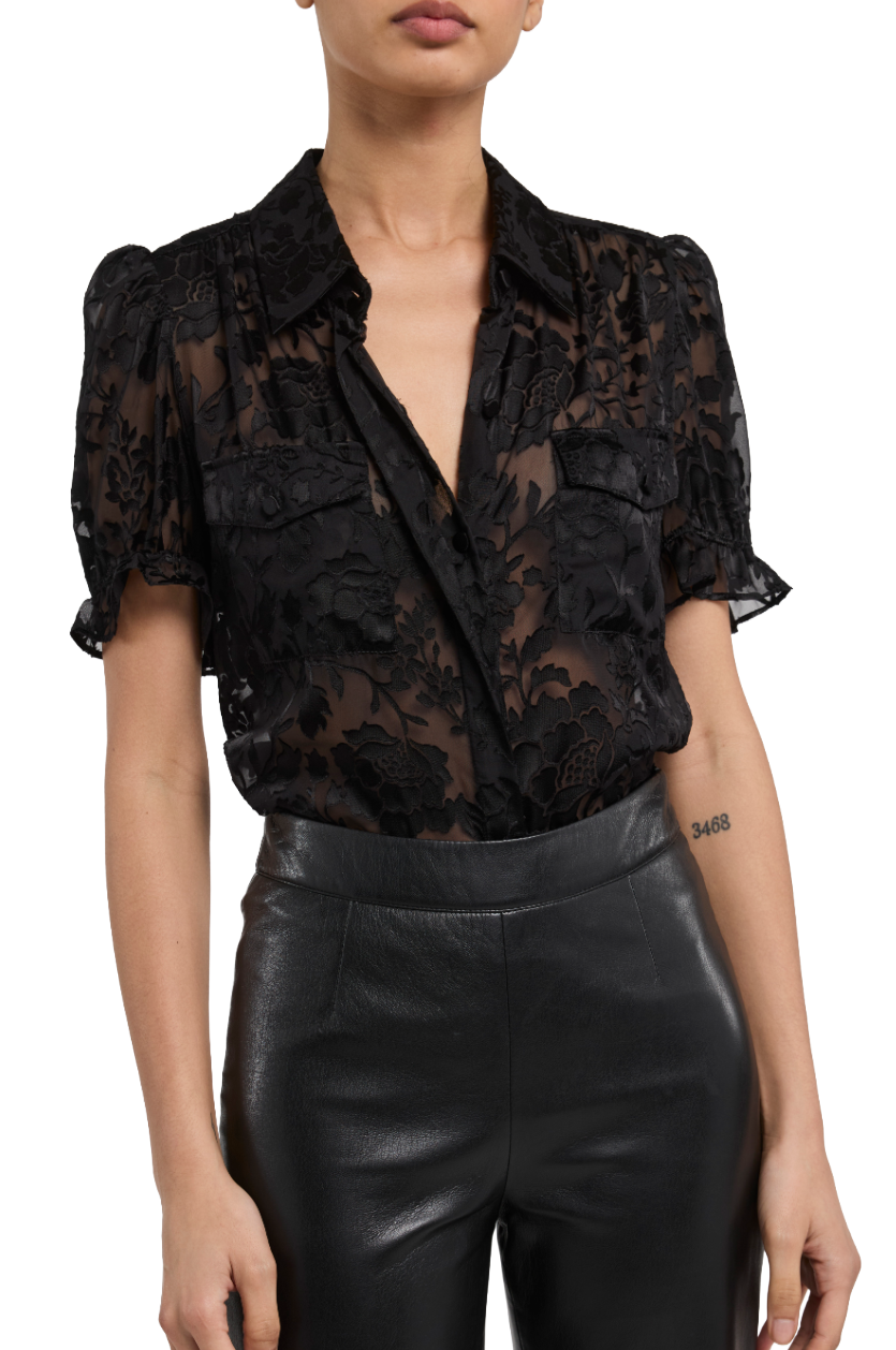 Generation Love Mina Burnout Top