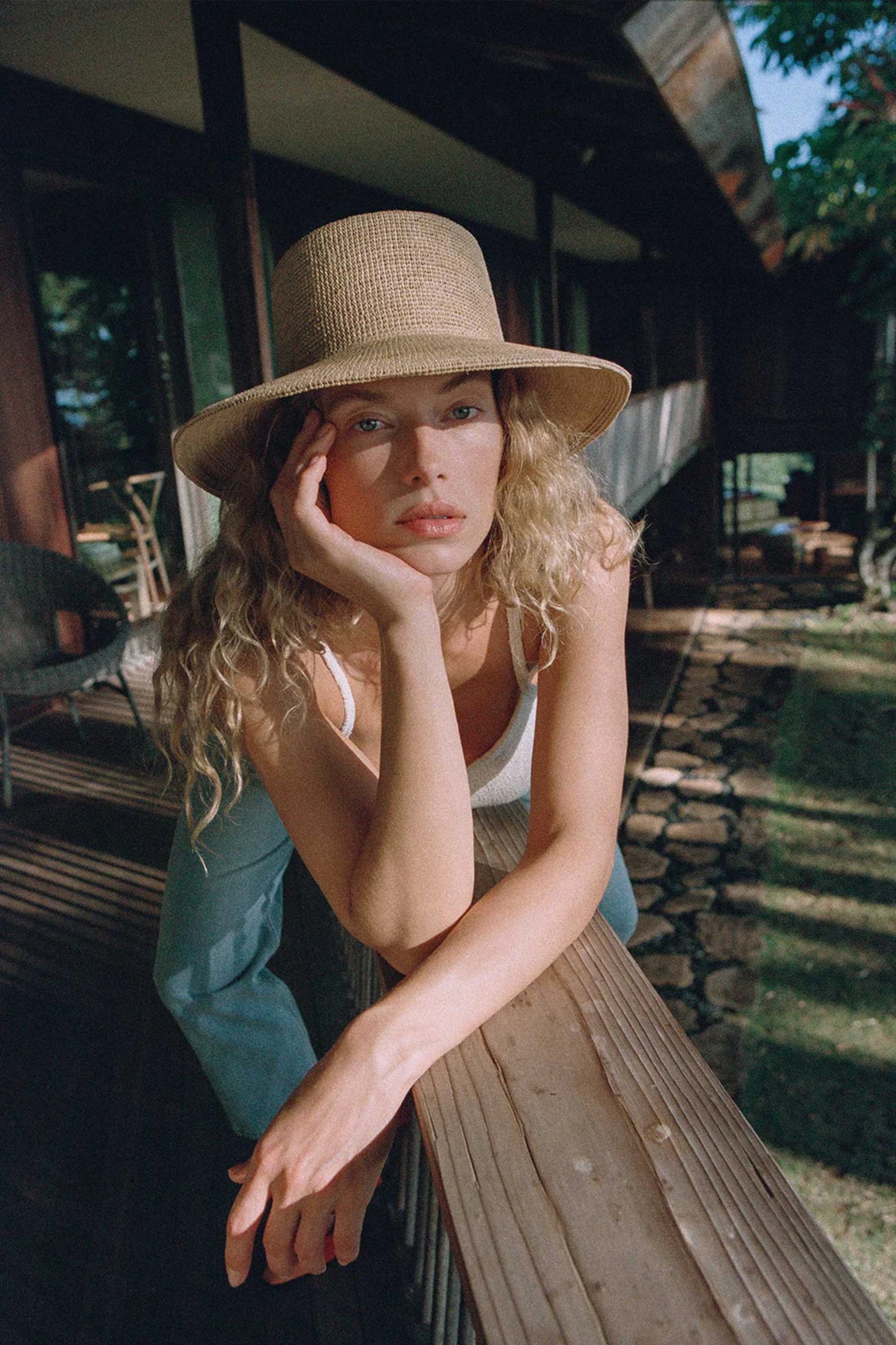 Lack of Color Inca Bucket Wide Straw Hat
