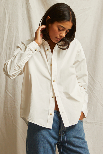 perfectwhitetee James Button Down Shirt