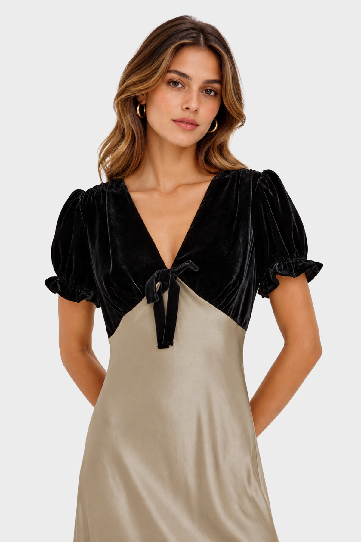 Rails Dory Dress, bias-cut V-neck maxi dress – alternate view 3
