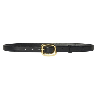 FRAME The Organic Buckle Belt - Black
