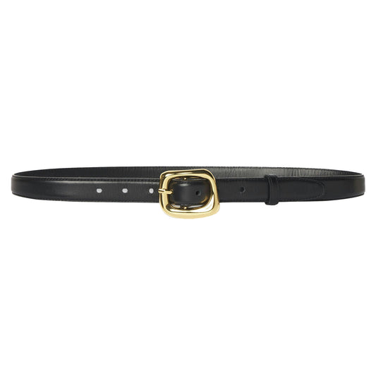 FRAME The Organic Buckle Belt - Black