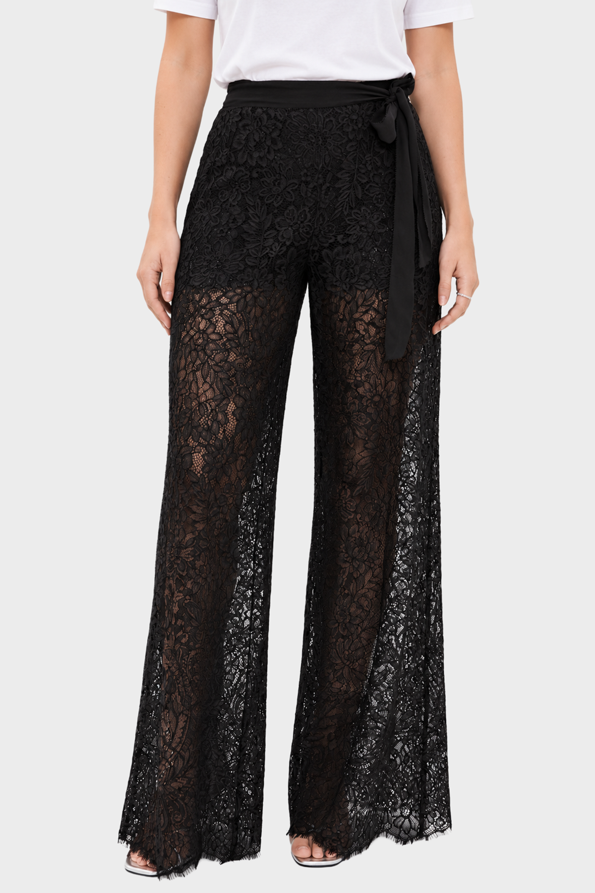 LOVESHACKFANCY Riana Lace Pants
