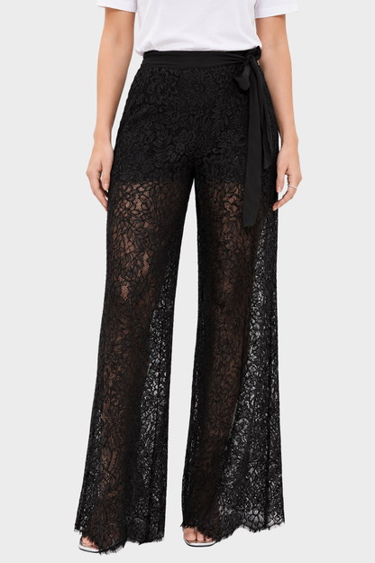 LOVESHACKFANCY Riana Lace Pants