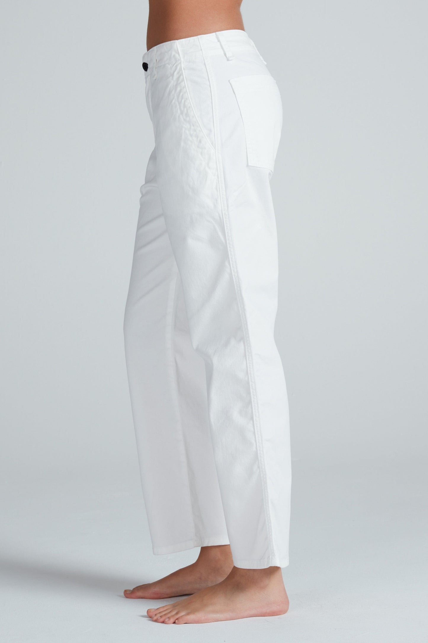 ASKK NY Tomboy Twill Pants - Ivory