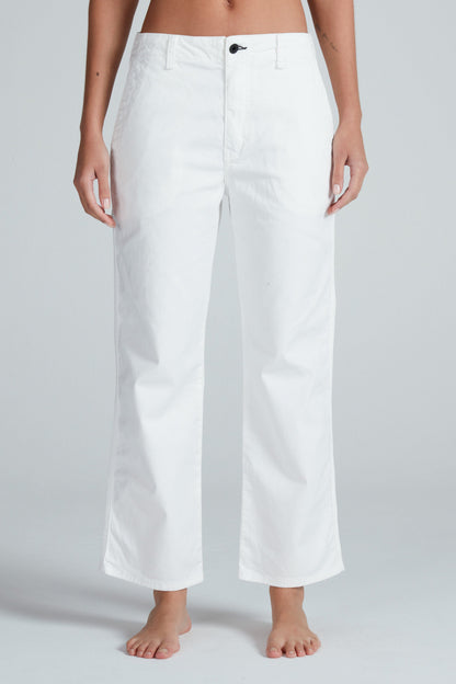 ASKK NY Tomboy Twill Pants - Ivory