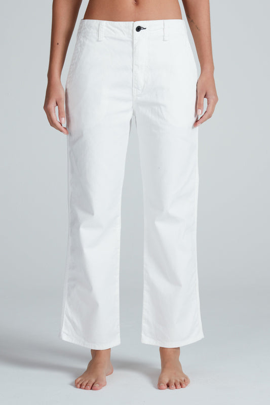 ASKK NY Tomboy Twill Pants - Ivory