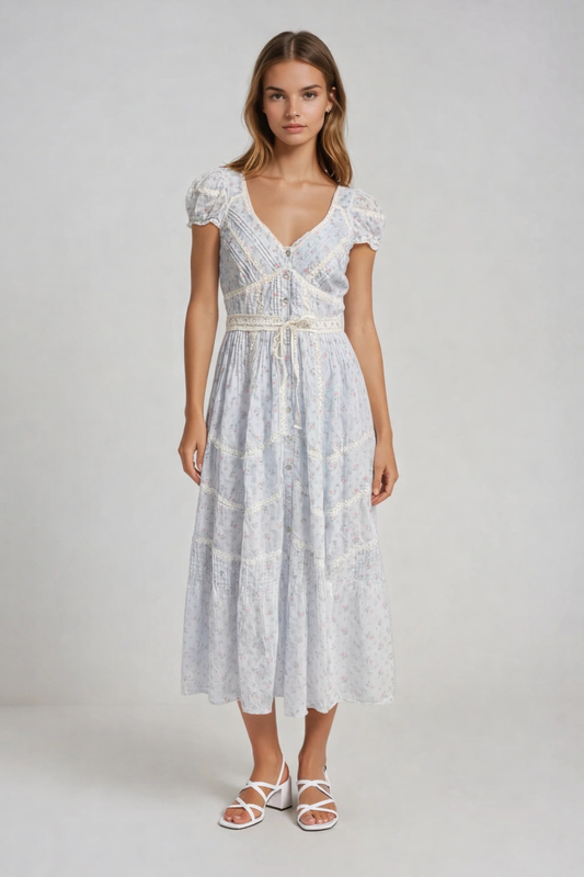 LOVESHACKFANCY Aurela Dress