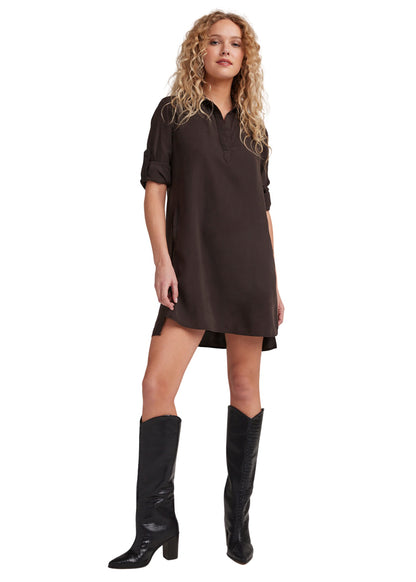 Bella Dahl Long Sleeve A-Line Dress