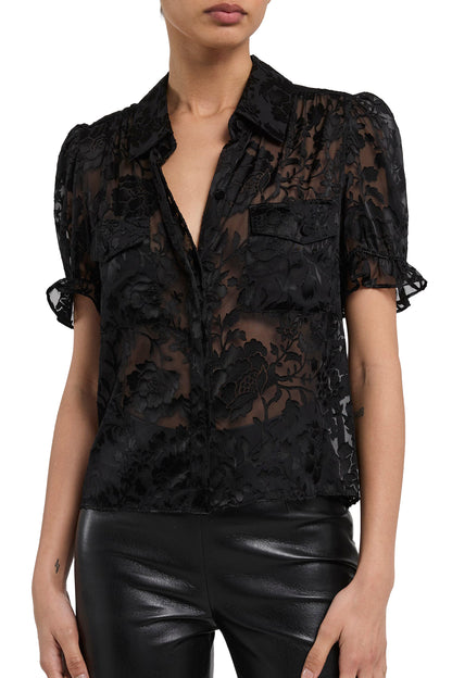 Generation Love Mina Burnout Top