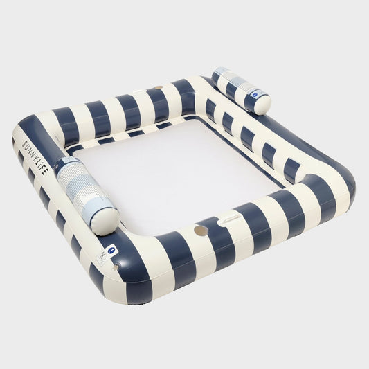 Sunnylife Luxe Twin Hammock Float - Le Weekend Nay Stripe