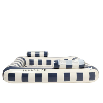 Sunnylife Luxe Twin Hammock Float - Le Weekend Nay Stripe