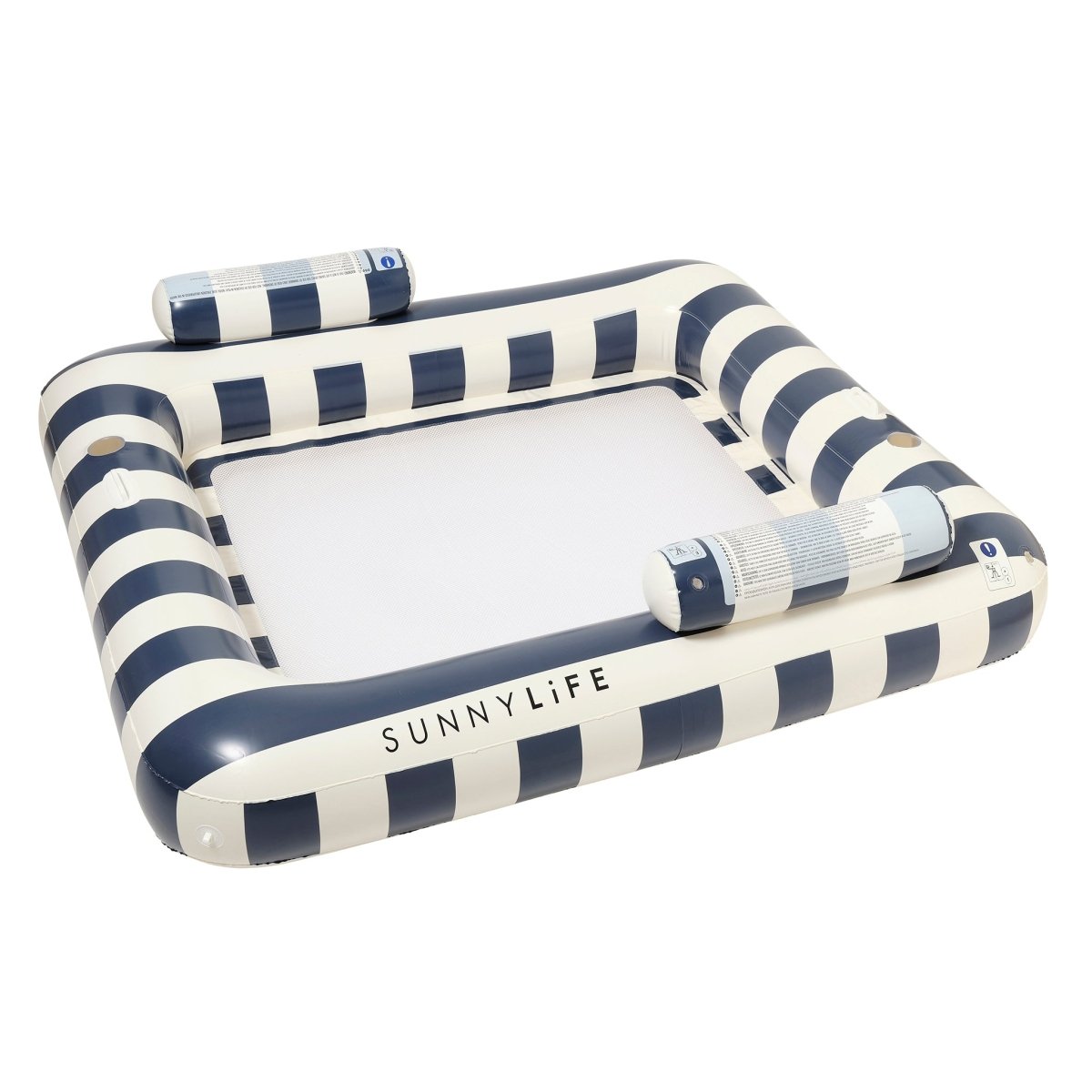 Sunnylife Luxe Twin Hammock Float - Le Weekend Nay Stripe