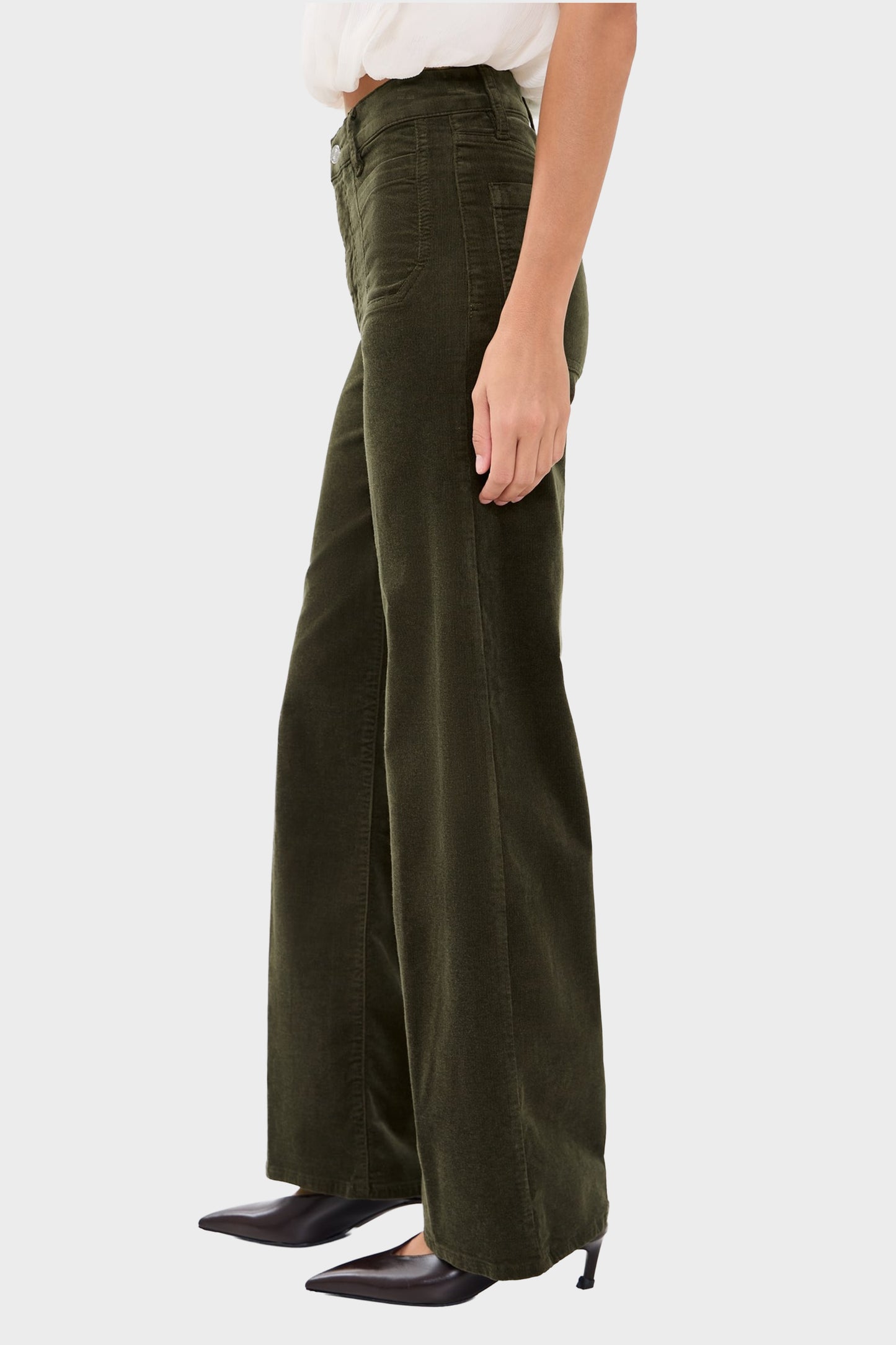 FRAME Le Slim Palazzo - Rich Military