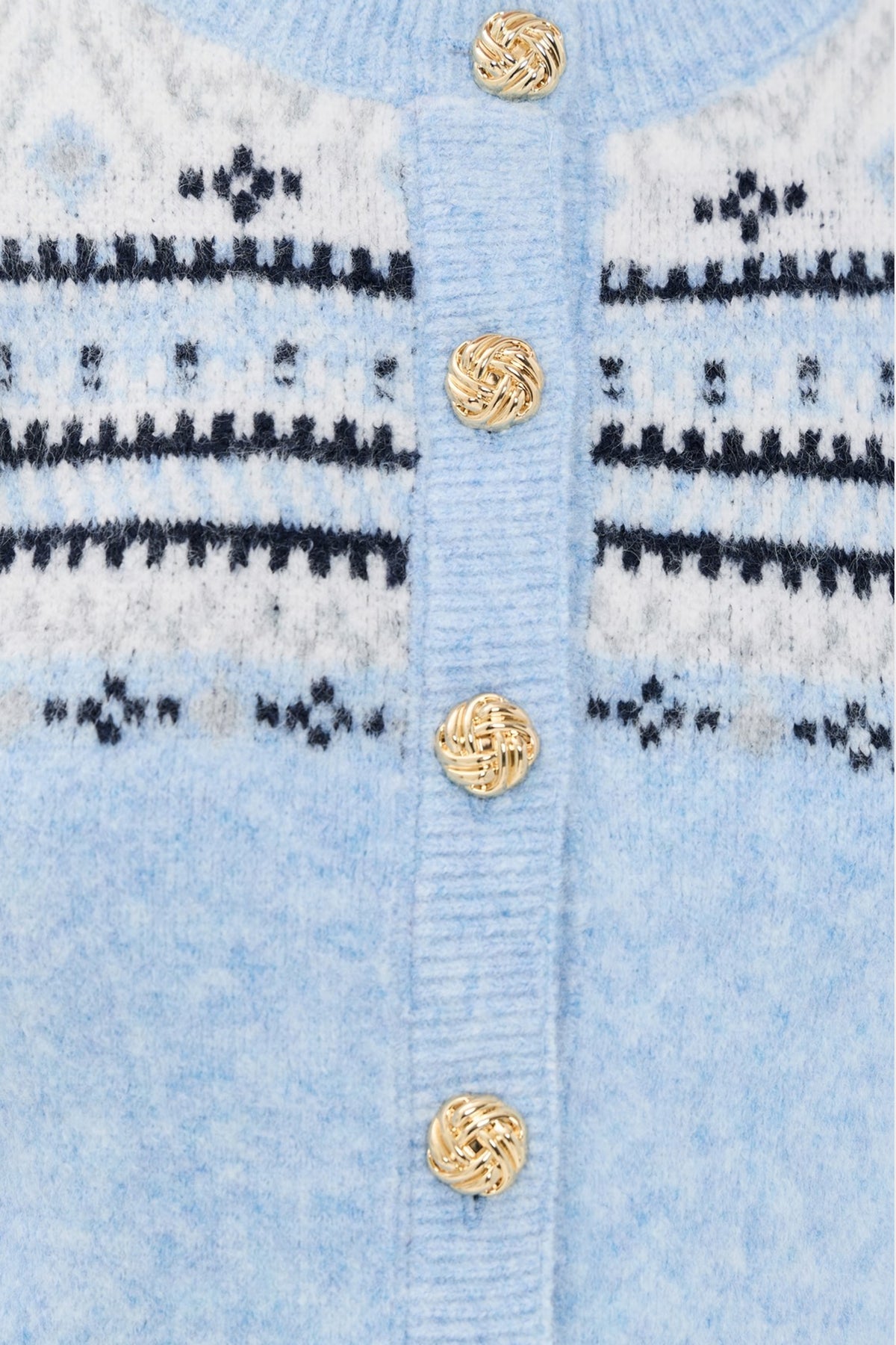 Generation Love Hilda Fair Isle Cardigan