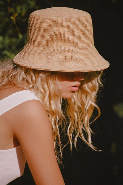 Lack of Color Inca Bucket Straw Hat
