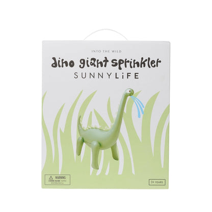 Sunnylife Inflatable Giant Sprinkler - Dino Green