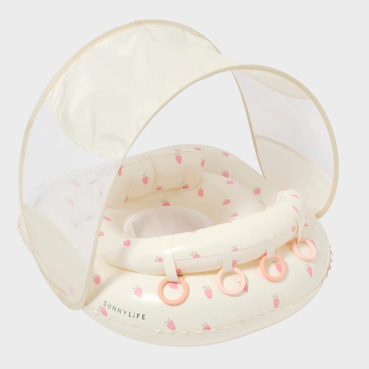 Sunnylife Interactive Baby Float - Strawberry Sunshine Pink