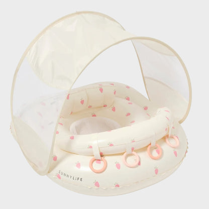 Sunnylife Interactive Baby Float - Strawberry Sunshine Pink