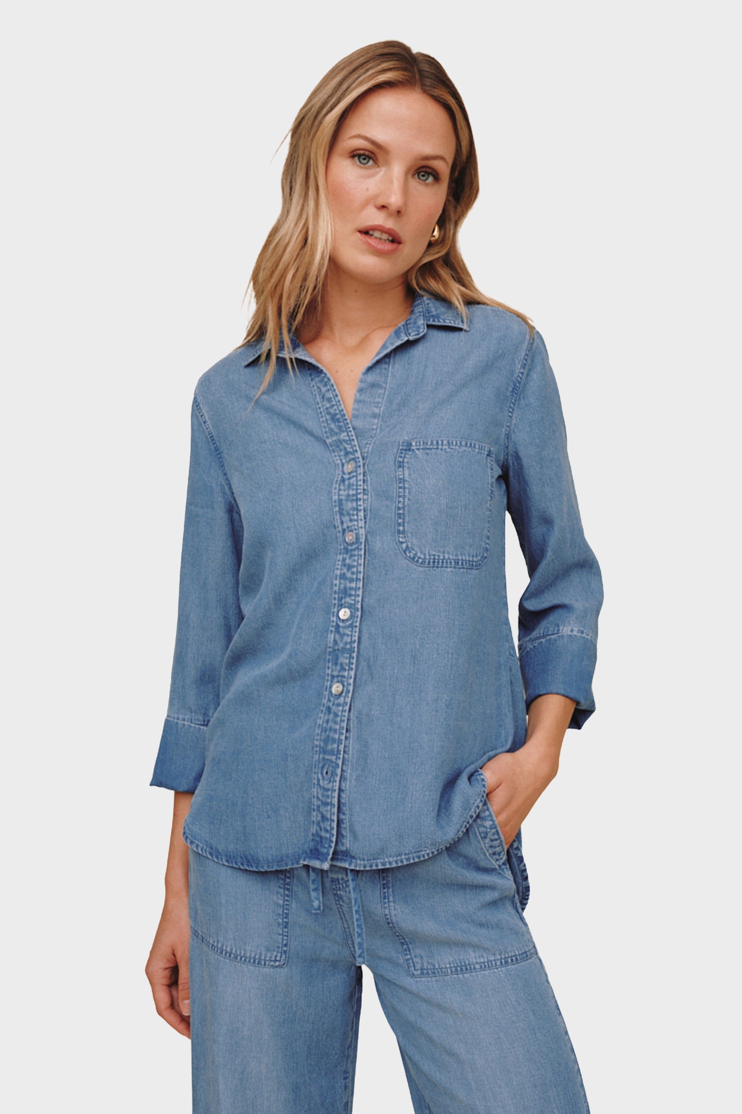 Bella Dahl Shirt Tail Button Down