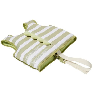 Sunnylife Kids Swim Vest 1-2 - Into The Wild Green Stripe