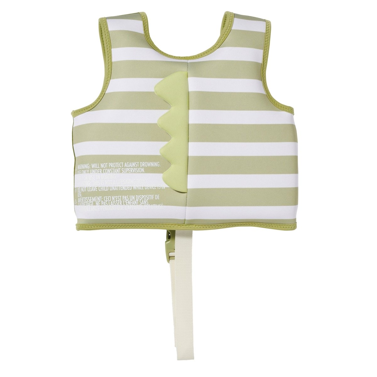 Sunnylife Kids Swim Vest 1-2 - Into The Wild Green Stripe