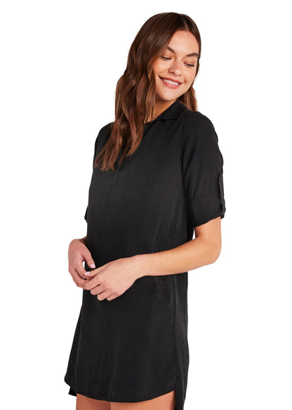 Bella Dahl Long Sleeve A-Line Dress