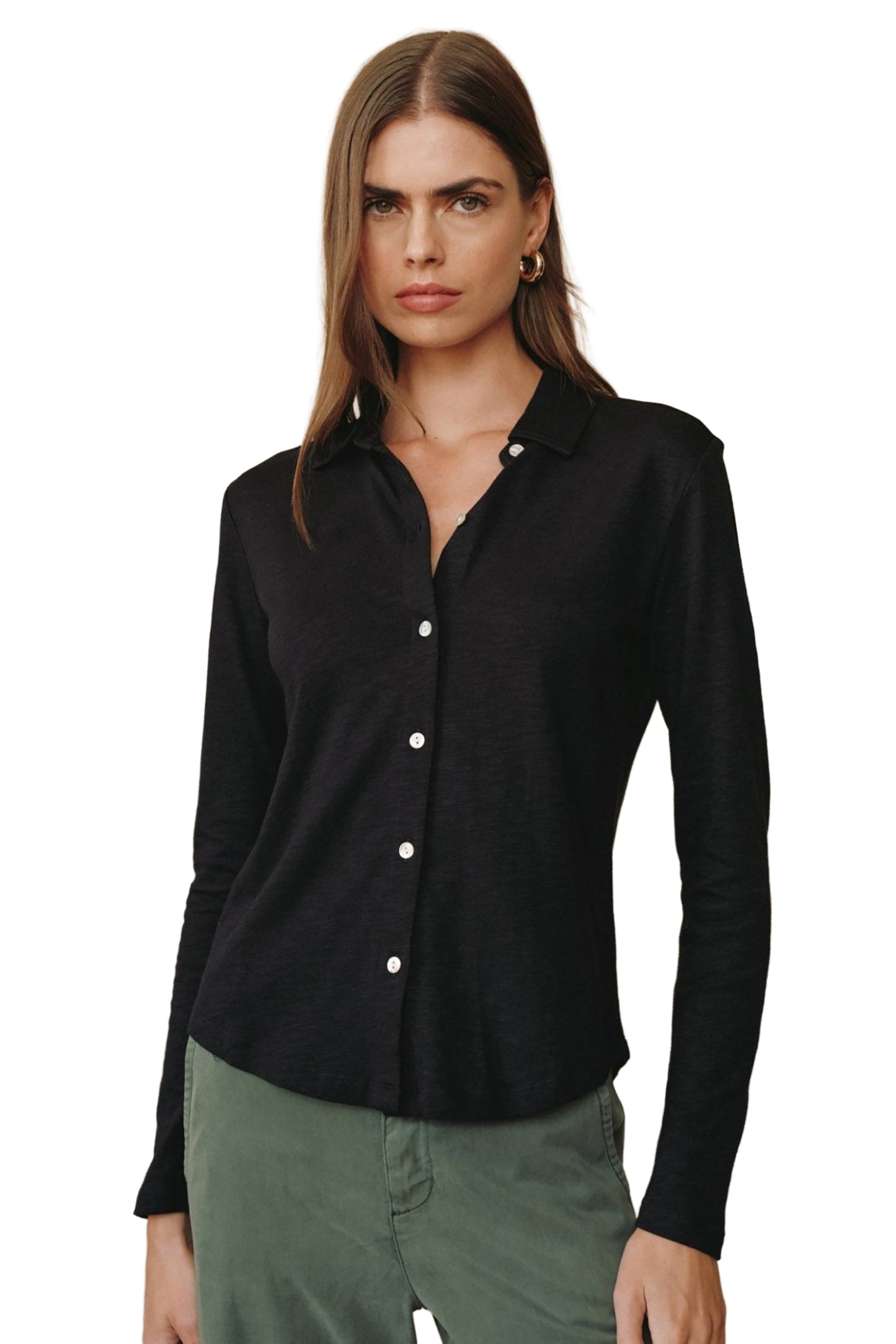 Bella Dahl Long Sleeve Knit Button Down