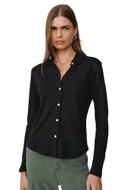 Bella Dahl Long Sleeve Knit Button Down