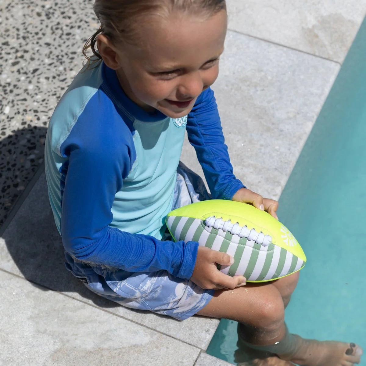 Sunnylife Neoprene Football - Tides Out