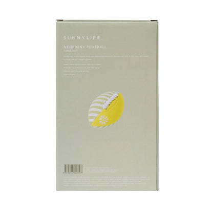 Sunnylife Neoprene Football - Tides Out