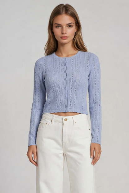 LOVESHACKFANCY Peridot Cardigan