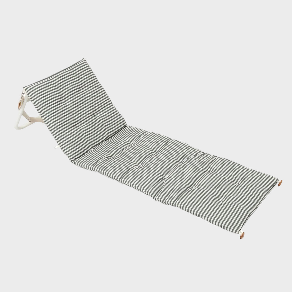 Sunnylife Reclining Beach Chair - The Vacay Olive Stripe