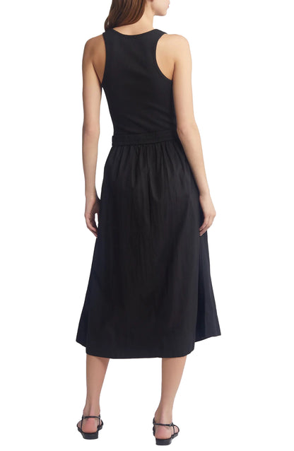 Nation LTD Sadelle Clean Combo Midi Dress