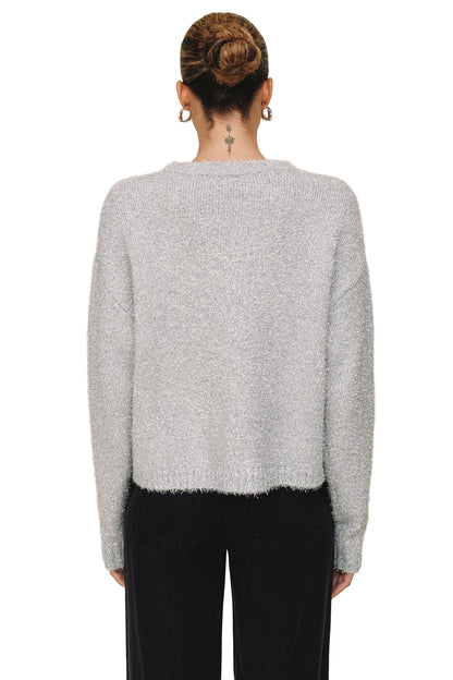 Bella Dahl Slouchy Metallic Sweater