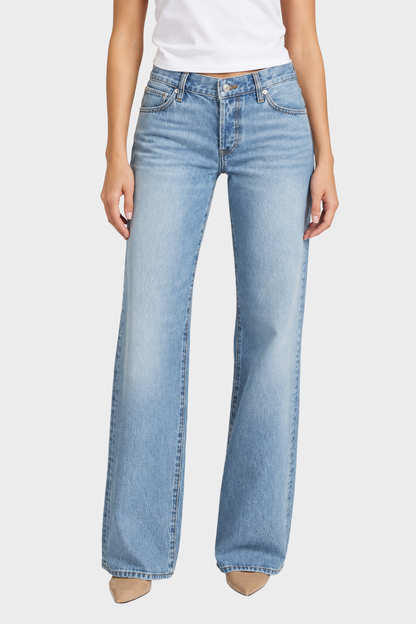 FRAME x Amelia Gray The Gray Low Rise Jeans - Unknown