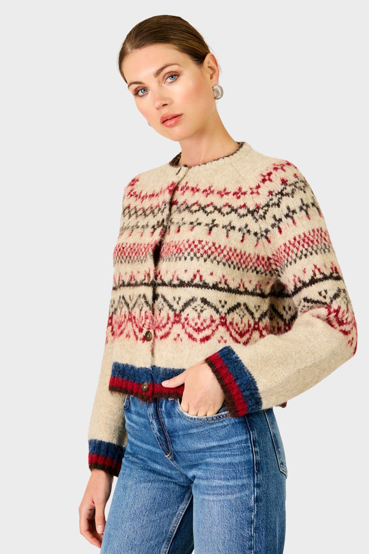 Line & Dot Pax Fairisle Sweater