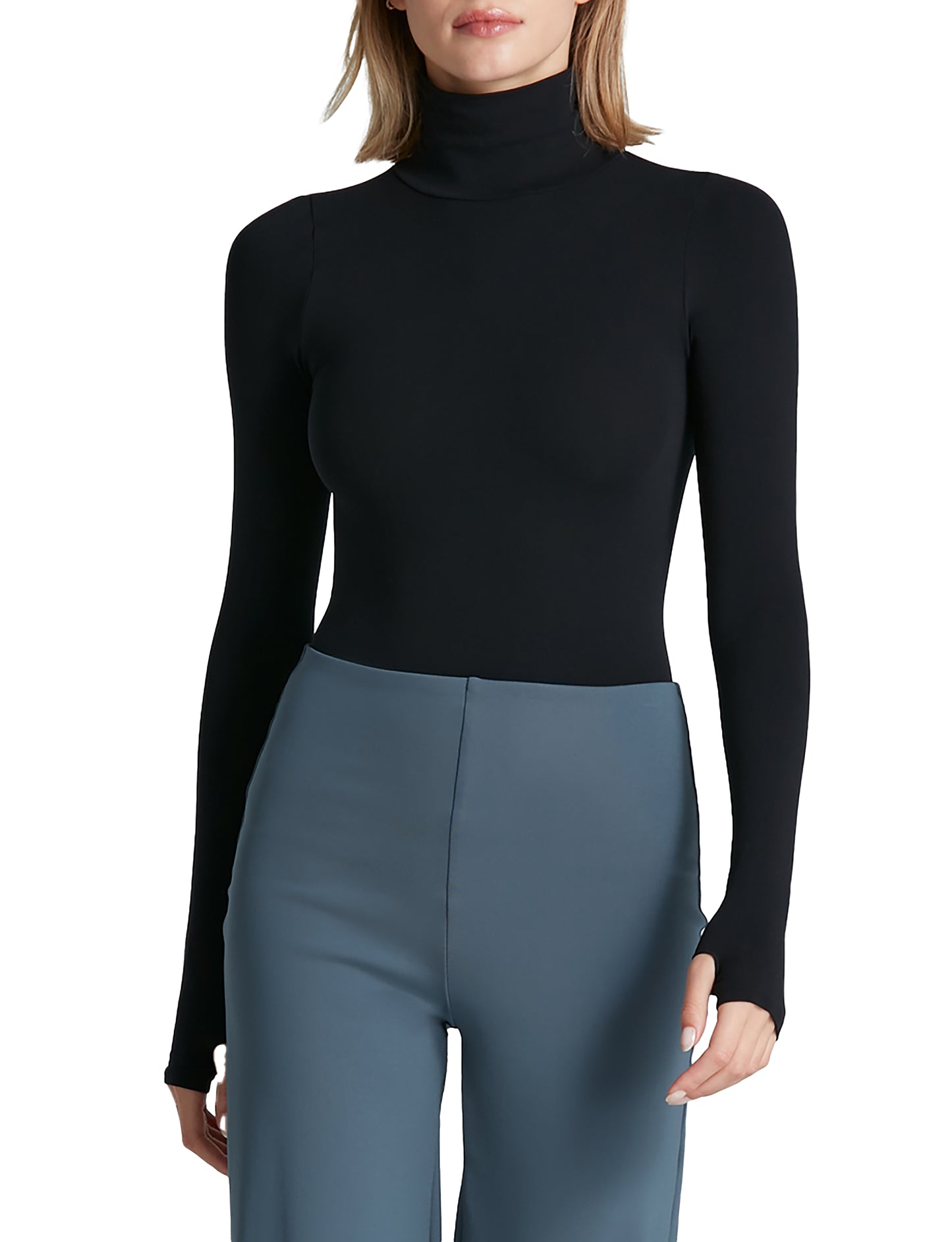 Commando Ballet Body Turtleneck Long Sleeve Top