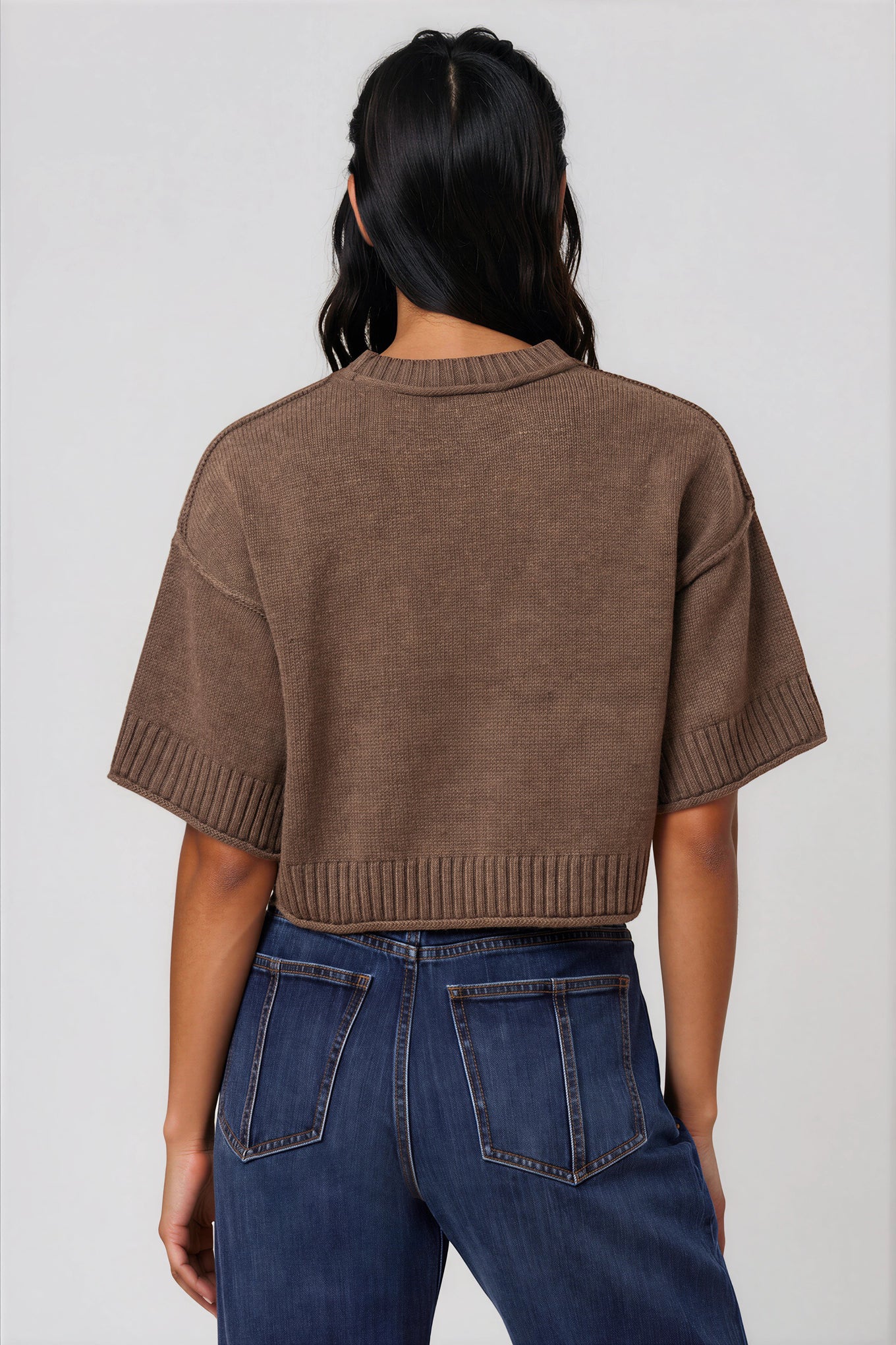 Habitual Crewneck Short Sleeve Sweater