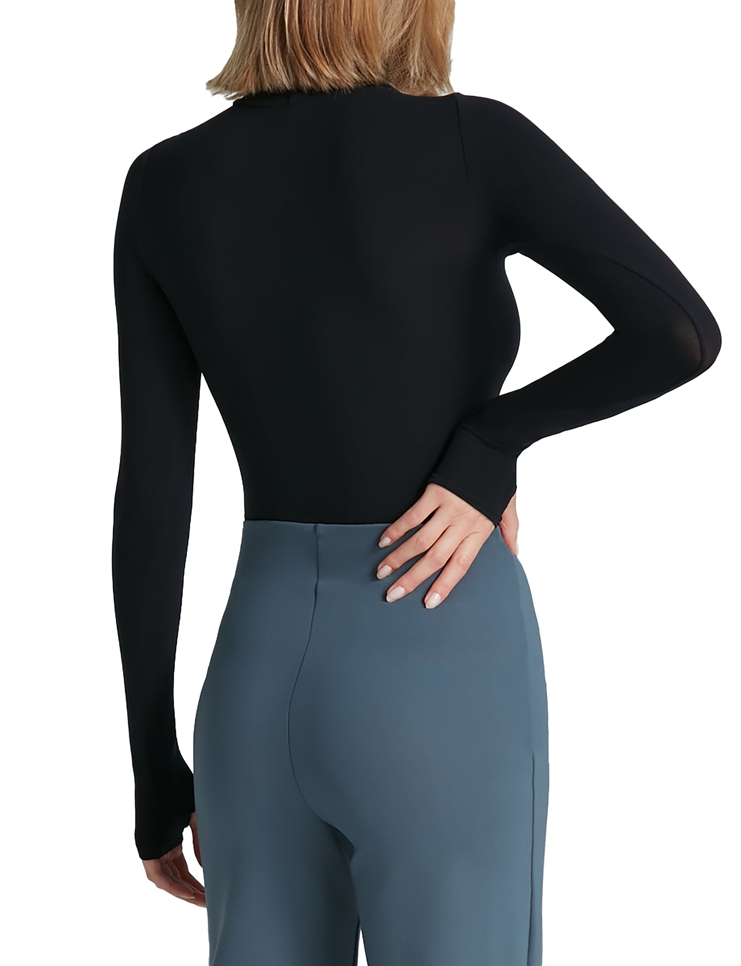 Commando Ballet Body Turtleneck Long Sleeve Top