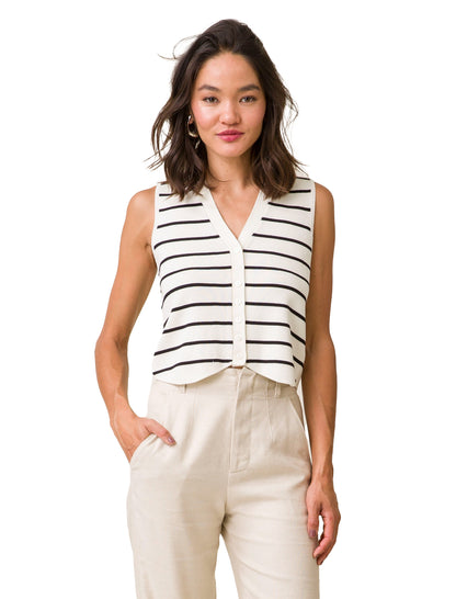 Line & Dot Rae Stripe Sweater Vest