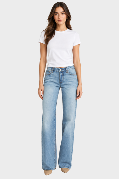 FRAME x Amelia Gray The Gray Low Rise Jeans - Unknown